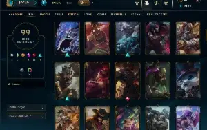 Conta LoL Todos os Champs , 99 Skins