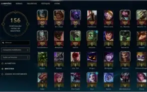 Conta League of Legends - Bronze + 53 Campeões e Skins+