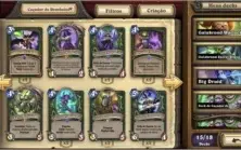 CONTA TOP HEARTHSTONE 70% DAS CARTAS