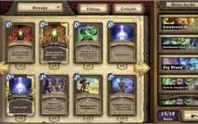 CONTA TOP HEARTHSTONE 70% DAS CARTAS
