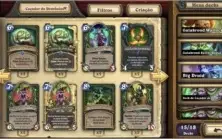 CONTA TOP HEARTHSTONE 70% DAS CARTAS