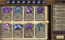CONTA TOP HEARTHSTONE 70% DAS CARTAS