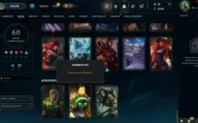 Conta De Lol De 2012 Com Skin Exclusiva Do Rammus Rei