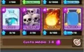 CONTA CLASH ROYALE LV 9 COM 2 LENDÁRIAS - TROCA NOME