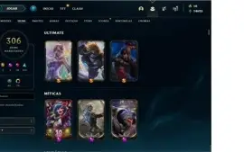 Conta League Of Legena lvl 448