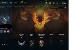 Conta League Of Legena lvl 448