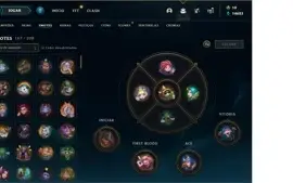 Conta League Of Legena lvl 448