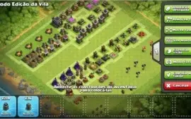 VILA CLASH OF CLANS CV 9 90% FULL
