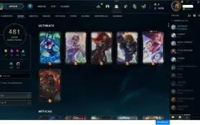 Conta de LOL Muito boa e barata