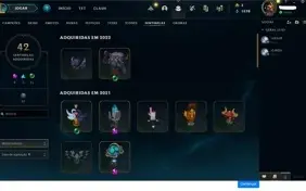 Conta de LOL Muito boa e barata