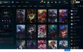 Conta de LOL Muito boa e barata