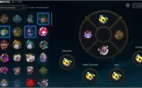 Conta LOL com skins rarissimas