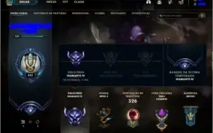 Conta LOL com skins rarissimas