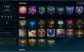 Conta LOL com skins rarissimas