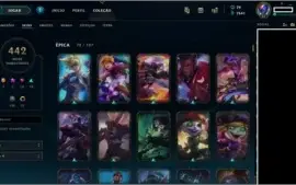 Vendo Conta do lol desde a Season 2