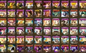 Conta J2/C2, 4 Lds (51Lv3r, Tian Lang, Isis, Yeonhong)