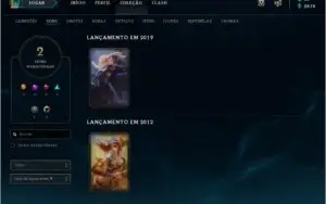 Conta League of legends lvl 30