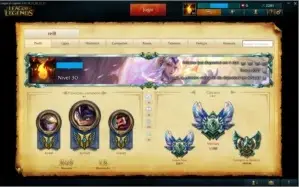 CONTA PLATINA S6 (UNRANKED S7) COM LUX ELEMENTALIST