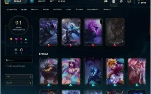Conta gold 3 com Akali Prestigio e Twitch medieval