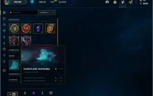 Conta gold 3 com Akali Prestigio e Twitch medieval