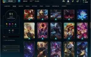 Conta gold 3 com Akali Prestigio e Twitch medieval