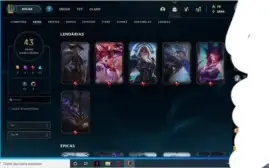 Conta lol de 2016