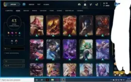Conta lol de 2016