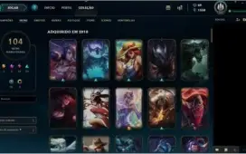 Conta League of legends Ouro 4