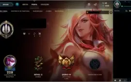 Conta League of legends Ouro 4