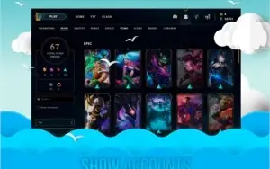 Conta Platina 4 - Diversas Skins - 16.000+ De Essência Azul