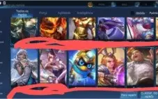 Conta Heroes Evolved VIP 6, level 35, 20+ skins