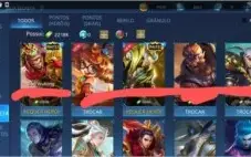 Conta Heroes Evolved VIP 6, level 35, 20+ skins