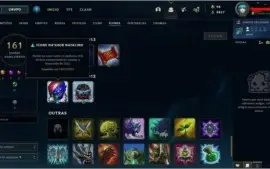 CONTA GOLD 3 COM QUASE 10 ANOS, ICONES RAROS E 67 SKINS.