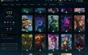 Conta Lol Full Acesso - Lvl 293 - 133 Skins - Todos Campeões