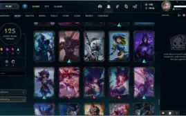 Conta LoL 125 skins (servidor NA)