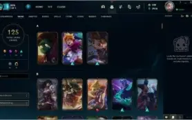 Conta LoL 125 skins (servidor NA)