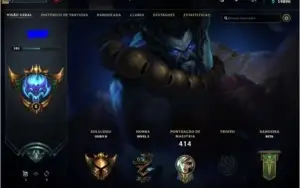 Conta League of Legends com 136 skins + todos campeões