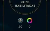 Conta GOLD V 85 Campeões 65 Skins