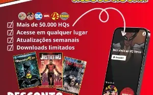 Acesso a Milhares de HQs DC Comics, Marvel, Turma da mônica