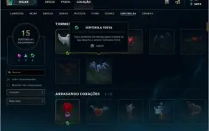 Conta de LoL (League Of Legends)