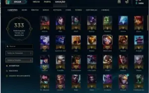 Conta de LoL (League Of Legends)