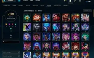 Conta league of legends