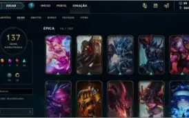 Conta League of Legends- Completa