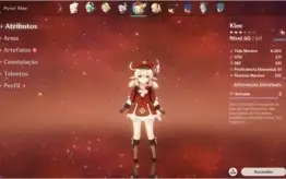 [AR51] ZHONGLI, EULA, KLEE, QIQI, DILUC 5* BANNER GARANTIDO
