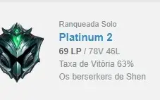 Contas Platinas