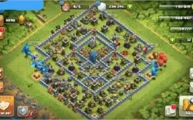 Conta clash of clans cv 12 full
