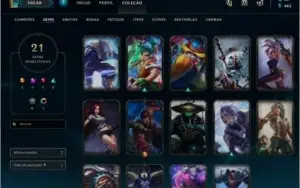 Conta League of Legends PlATINA/ IRELIA NINJA