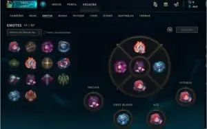 Conta League of Legends PlATINA/ IRELIA NINJA