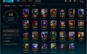 Conta League of Legends PlATINA/ IRELIA NINJA