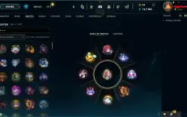 Conta De Lol Criada Em 2013 Full Skins (Valorant Tem Skins)